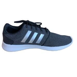 Adidas cloud foam qt racers  athletic shoes.  Size 8.5 grey silver